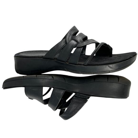 Bare Traps Strappy Spring Summer Slip On Thong Sandals Black Size 7.5M - Picture 8 of 16